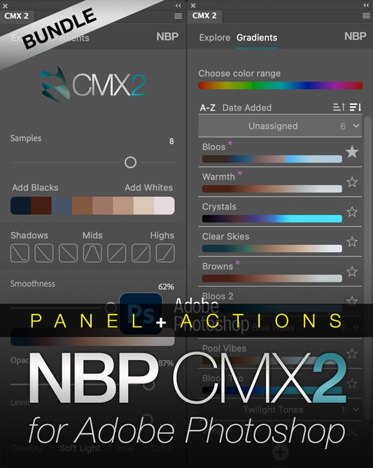 NBP CMX2 + Actions Suite for Photoshop